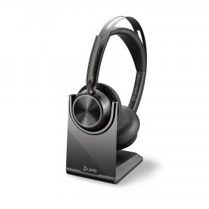 HP Poly Voyager Focus 2 UC USB-A Headset with Stand 34257J