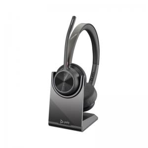 HP Poly Voyager 4320 UC USB-C Wireless Stereo Headset & Stand