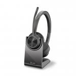 HP Poly Voyager 4320-M UC USB-C Wireless Stereo Headset & Stand 34291J