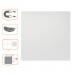 Nobo 1915655 Frameless Magnetic Modular Whiteboard 450x450mm 34325J