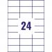 Avery 3475 Multipurpose Labels 100 sheets - 24 Labels per Sheet 34352J