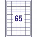 Avery 3666 Multipurpose Labels 100 sheets - 65 Label per Sheet 34417J