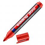 edding 300 Permanent Marker A8 Bullet Red Box of 10 34420J