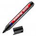 edding 300 Permanent Marker A8 Bullet Black Box of 10 34421J