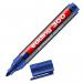 edding 300 Permanent Makrer A8 Bullet Blue Box of 10 34422J