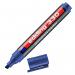 edding 330 Permanent Marker A8 Blue Box of 10 34423J