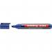 edding 330 Permanent Marker A8 Blue Box of 10 34423J