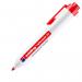 edding 11 Retract Permanent Marker Red Box of 10 34428J