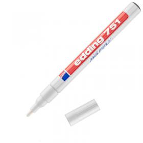 edding 751 Paint marker White Box of 10 34435J