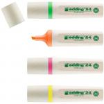 edding 24-4 S EcoLine highlighter set Pack of 4 34450J