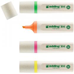 edding 24-4 S EcoLine highlighter set Pack of 4 34450J
