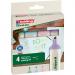edding 24-4S EcoLine pastel colours set Pack of 4 34451J