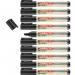edding 29 Ecoline Whiteboard Black Marker Box of 10 34474J