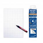 Legamaster Magic-Chart Notes Gridded Flipchart Foil A4 34476J