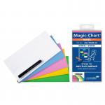 Legamaster Magic-Chart notes 10x20cm assorted Pack of 500 sheets 34516J