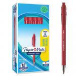 Paper Mate S0190413 Flexgrip Ultra Retractable Ballpoint Red Pen 1mm Box of 12 34561J