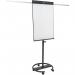Legamaster UNIVERSAL TRIANGLE mobile flipchart round base 34576J