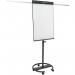 Legamaster UNIVERSAL TRIANGLE mobile flipchart round base 34576J