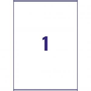 Avery LR7167-100 Recycled Parcel Labels 100 sheets - 1 Label per Sheet