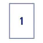 Avery LR7167-100 Recycled Parcel Labels 100 sheets - 1 Label per Sheet 34651J