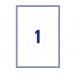 Avery LR7167-100 Recycled Parcel Labels 100 sheets - 1 Label per Sheet 34651J