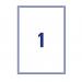 Avery LR7167-100 Recycled Parcel Labels 100 sheets - 1 Label per Sheet 34651J