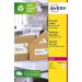Avery LR7162-15 Recycled Address Labels 15 sheets - 16 Labels per Sheet 34656J
