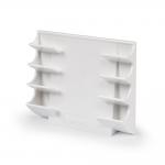 Legamaster whiteboard marker holder white 34710J