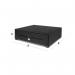 Safescan HD-4142 Heavy Duty Cash Drawerwith 8 Coin and 8 Note Trays 34918J