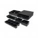 Safescan HD-4142 Heavy Duty Cash Drawerwith 8 Coin and 8 Note Trays 34918J