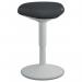 Leitz Ergo Active Sitting Stool with Comfort Seat Light Grey 35031J