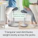 Leitz Ergo Active Standing Stool with Co