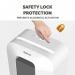 Fellowes Powershred LX25 Cross Cut Shredder White 35142J