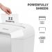 Fellowes Powershred LX70 Cross cut Shredder White 35143J