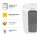 Fellowes Powershred LX70 Cross cut Shredder White 35143J