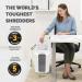 Fellowes Powershred LX70 Cross cut Shredder White 35143J