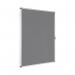 Bi-Office Encore Grey Felt Lockable Board 16 x A4 sheets 35198J