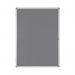 Bi-Office Encore Grey Felt Lockable Board 16 x A4 sheets 35198J