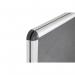 Bi-Office Encore Grey Felt Lockable Board 16 x A4 sheets 35198J
