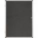 Bi-Office Encore Grey Felt Lockable Board 16 x A4 sheets 35198J