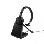 Jabra Evolve 65 TE MS Mono with Jabra LINK 390 USB-A and Charging Stand 35259J