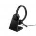 Jabra Evolve 65 TE MS Stereo with Jabra LINK 390 USB-A and Charging Stand 35261J