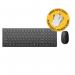 The Alogic Echelon USB-C Rechargeable Wireless Mouse and Keyboard set comes with a sleek and modern design. The keyboard features backlit keys, while the mouse is compact and wireless for maximum convenience. The set also includes a free KeyLight portable power bank for on-the-go charging.