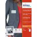 Avery 4838G-L Vista Name Badges - Plastic with Rotating Combi Clips 35302J