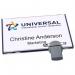 Avery 4838G-L Vista Name Badges - Plastic with Rotating Combi Clips 35302J