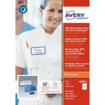 Avery 4839B-L Office Name Badges 81 x 43mm Blue 35304J
