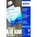 Avery C2318-25 128 x 82mm Printable Cards - 25 sheets - 4 cards per Sheet 35307J