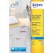 Avery J8658-25 25.4 x 10mm Mini Multipurpose Labels 25 Sheets - 189 Labels per Sheet 35311J