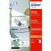 Avery L4794-10 120 x 45mm Tent Cards 10 Sheets - 4 Cards per Sheet 35318J