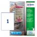 This image features a pack of Avery UK miscellaneous labels, specifically the L7083-10 model. The labels measure 221 x 304mm and come in 10 sheets, with 1 pocket per sheet. The product number is 35322J.